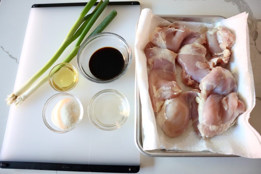 Chicken Teriyaki Ingredients