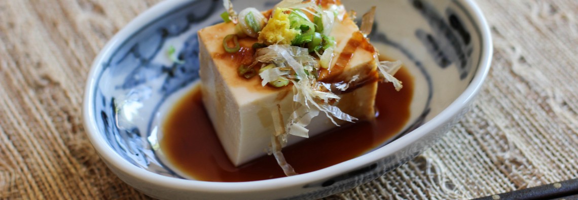 Hiyayakko (Cold Tofu Salad)