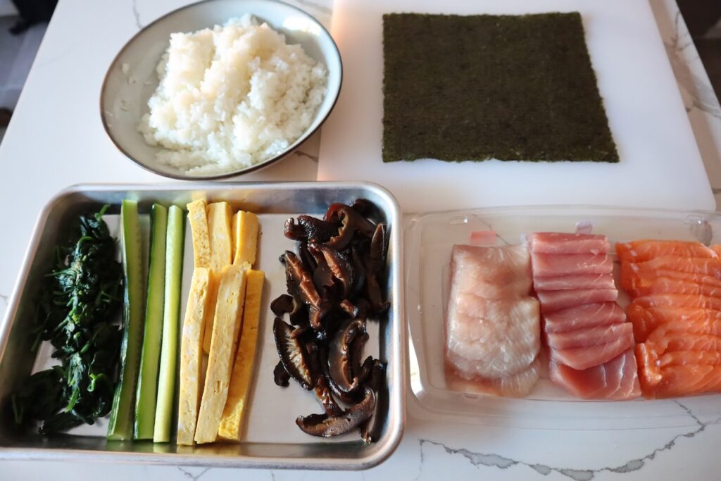 Futomaki Ingredients