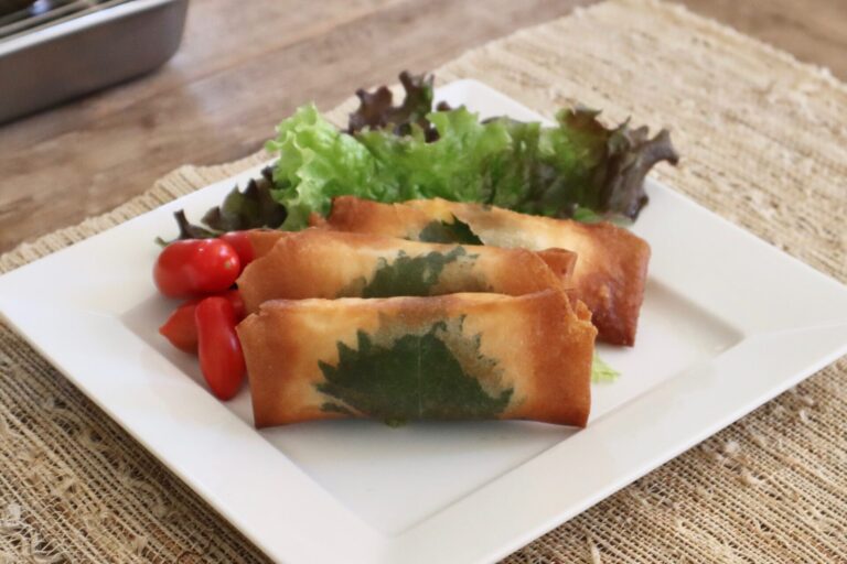 Chicken and Cheese Harumaki (egg roll)