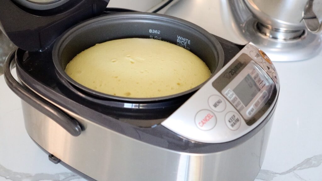 Rice Cooker Cake
