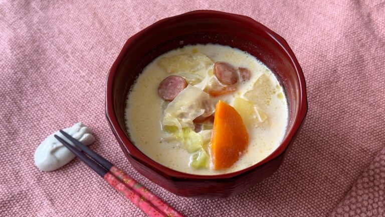 miso soup with milk