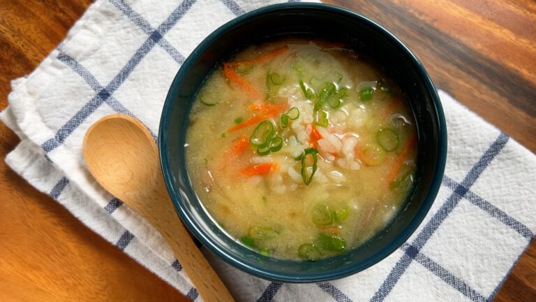 Miso Soup With Steamed Rice Japanese Cooking 101