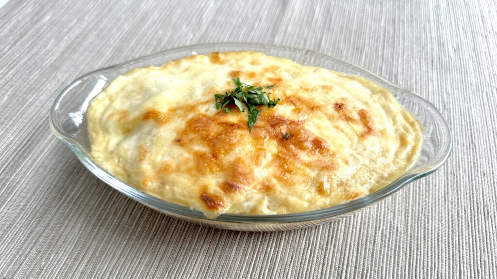 Potato Gratin with Creamy Tofu Sauce