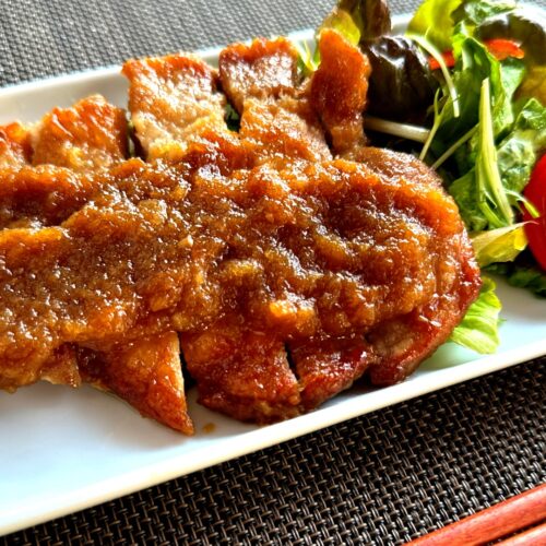 Pork Chop with Onion Soy Sauce – Japanese Cooking 101