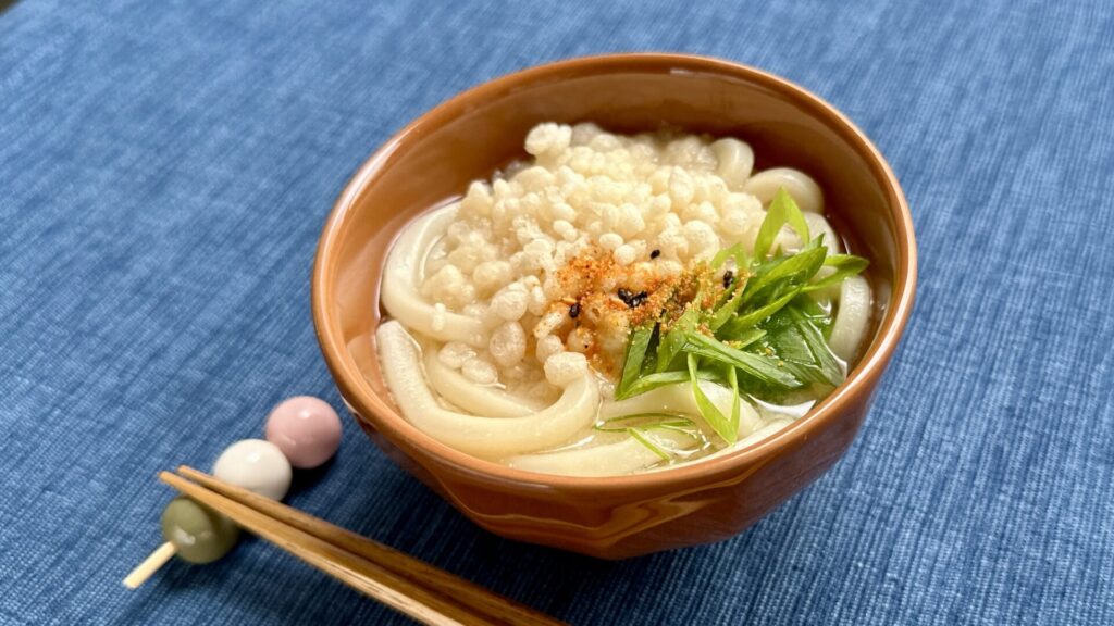 Miso Soup with Udon Noodles