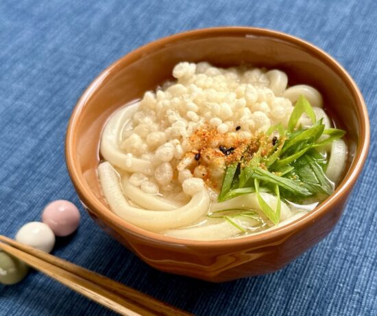 Miso Soup with Udon Noodles