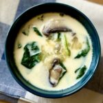 Miso Soup with Melting Cheese