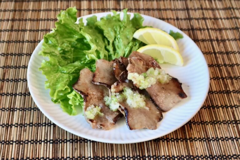 Grilled Beef Tongue