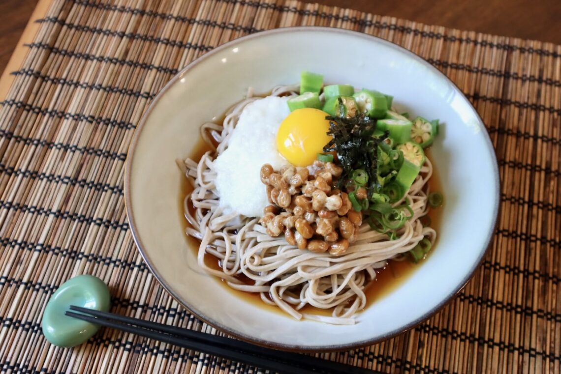 Cold Natto Soba