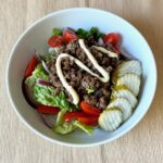 Teriyaki Burger Salad