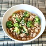 Broccoli with Silky Pork Sauce