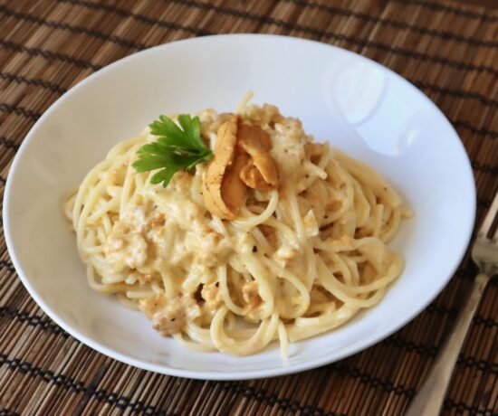 Creamy Uni Pasta