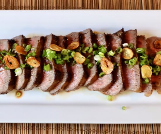 Beef Steak with Soy-Butter Sauce