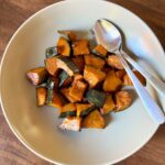 Roasted Kabocha with soy maple butter