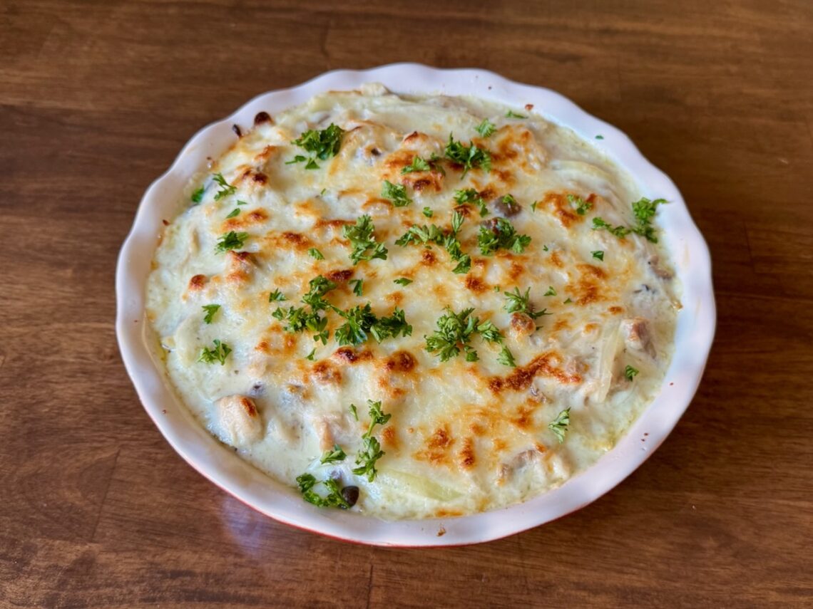 Chicken and Mushroom Doria