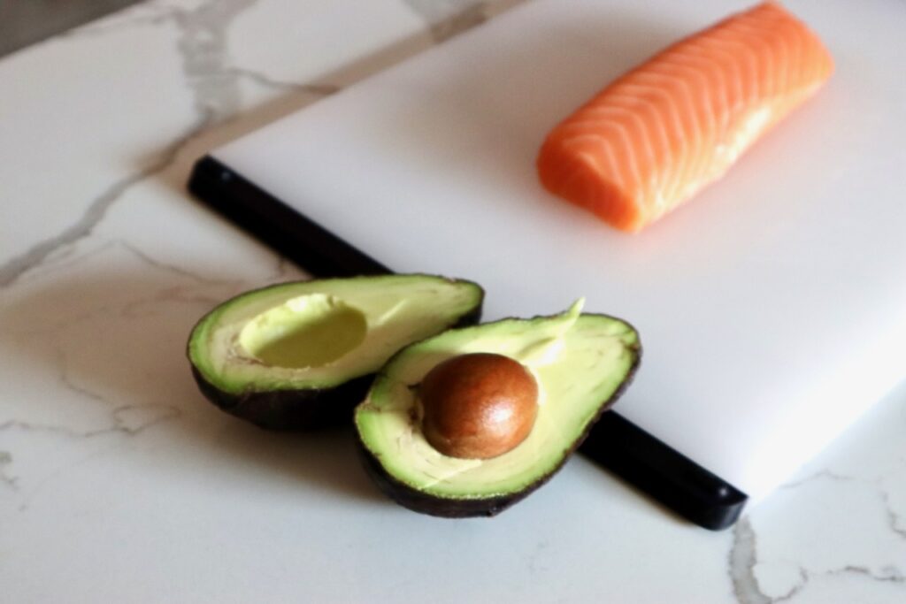 Salmon Poke Ingredients