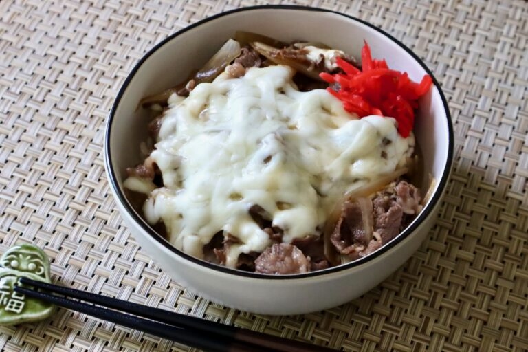 Cheese Gyudon