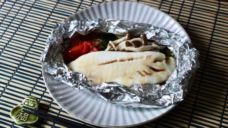 Baked Fish and Vegetables in Foil