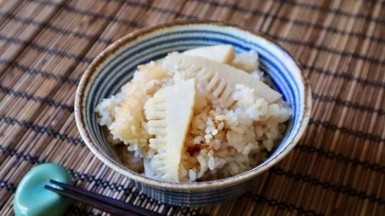 Bamboo Shoot Rice (Takenoko Gohan)