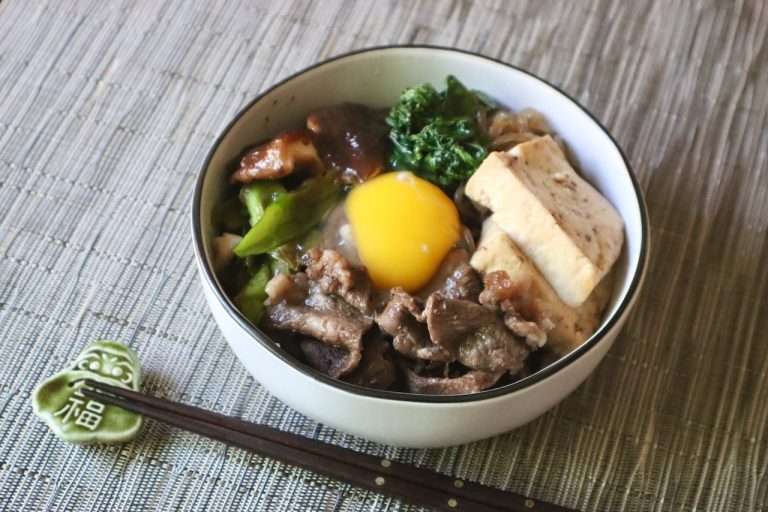 Sukiyaki Donburi